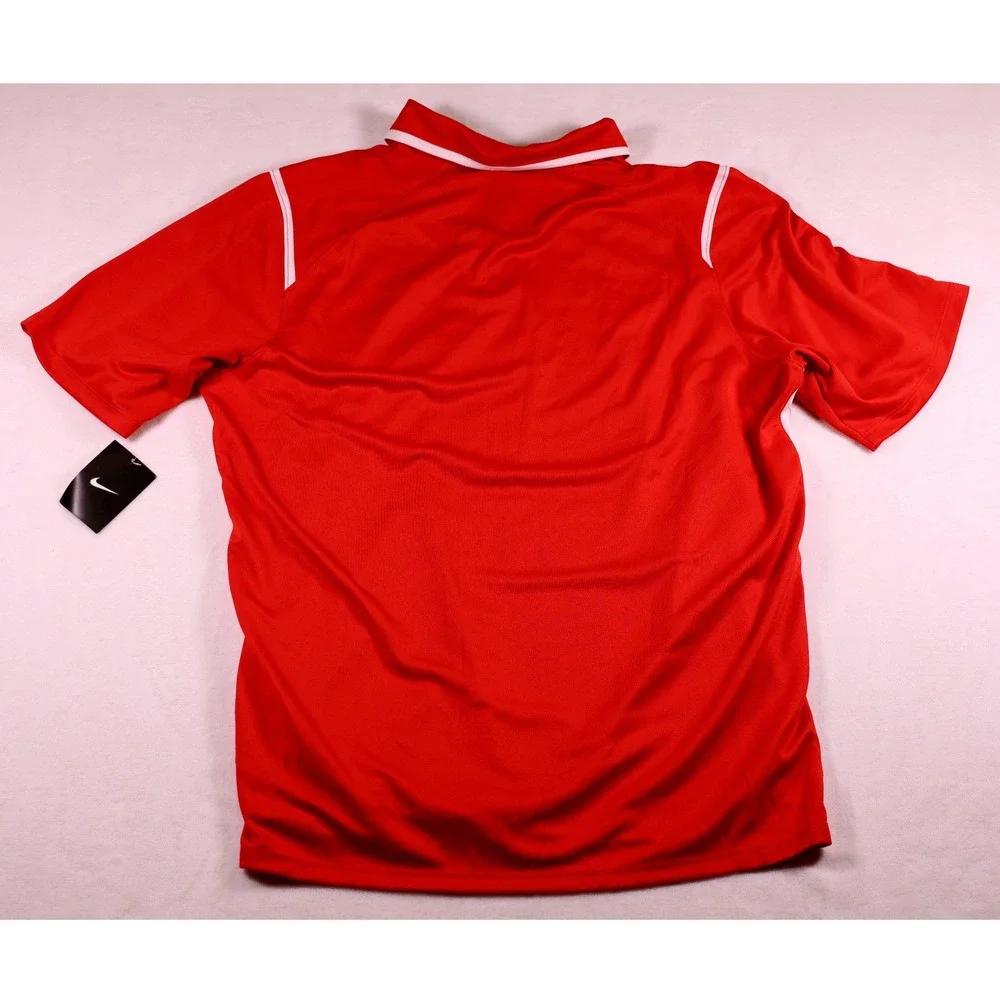 Nike Dri-FIT Rip City Academy Polo Golf Shirt Mens XL Red Basketball PDX NEW NWT
